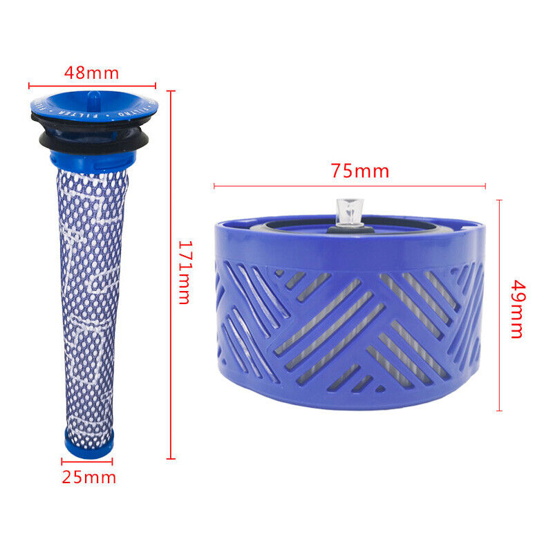 For Dyson V6 V7 V8 Filter Kit Absolute Animal Motorhead Trigger Replacement Hepa