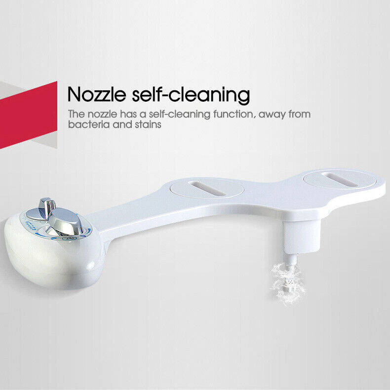 Toilet Bidet Seat Attachment Spray Hygiene Water Wash Clean Sanitation Bathroom
