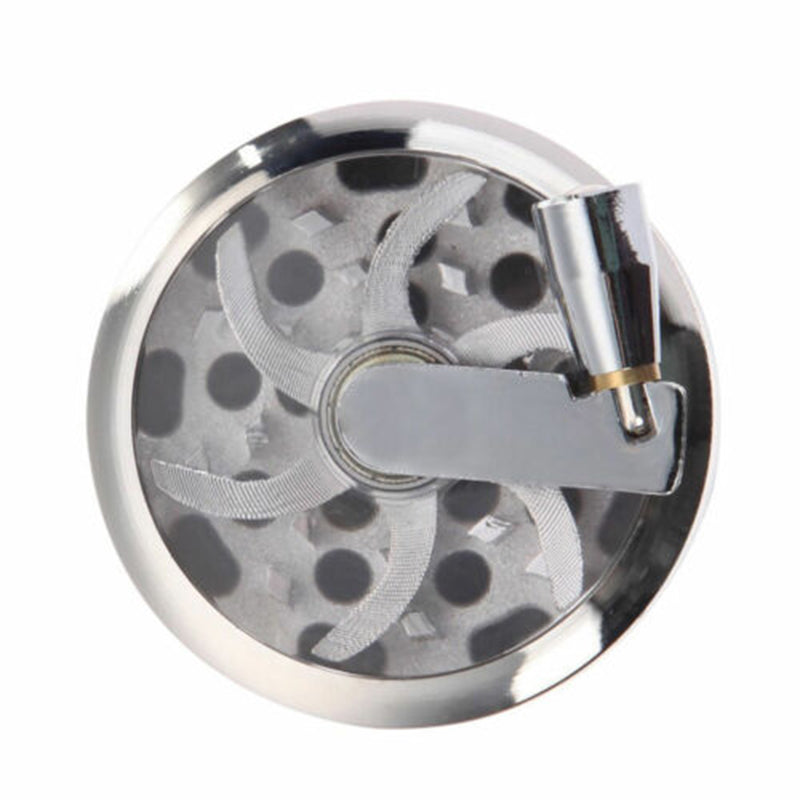 4-layer Smoke Grinder Aluminum Herb Grinders Hand Crank Herbal Tobacco Grinders