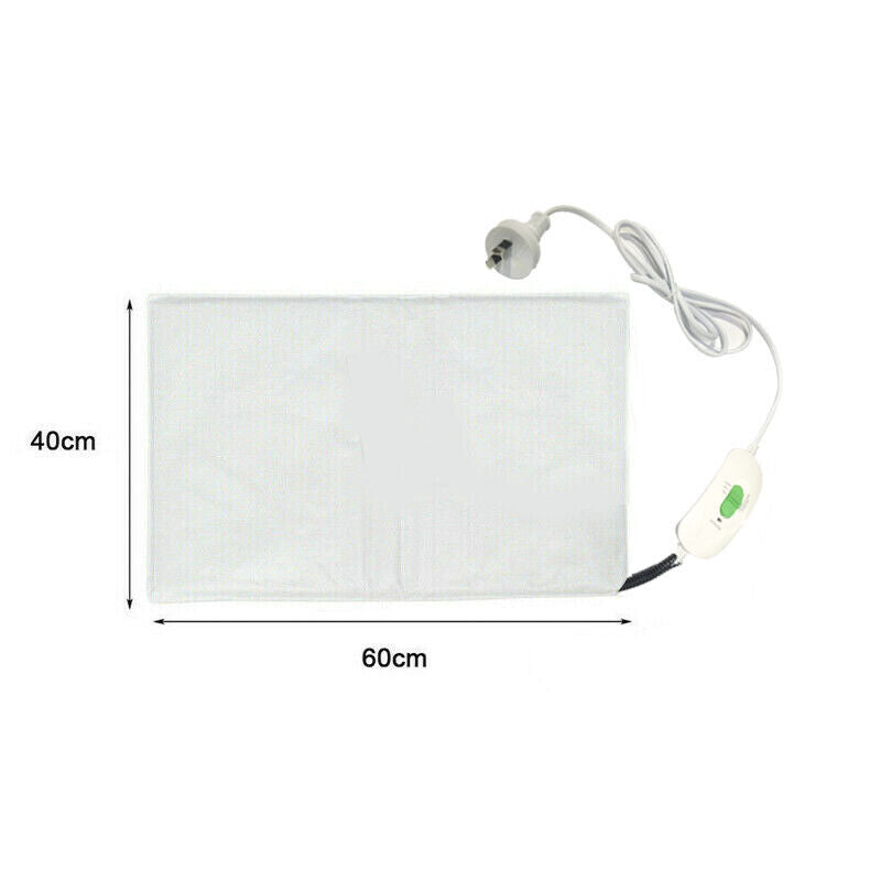 Pet Electric Heat Heated Heating Heater Pad Mat Blanket Bed Dog Cat Bunny 30W AU
