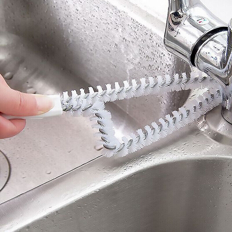2 in 1 Floor Brush- Scrub Brush Bath Wiper 120¡ã Rotating Head Home Cleaning Tool