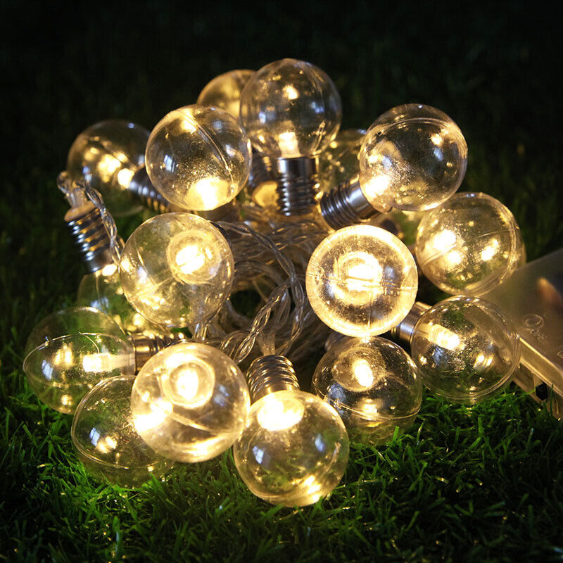10M 80 LED Solar Powered Fairy String Lights Outdoor Garden Party Wedding Xmas