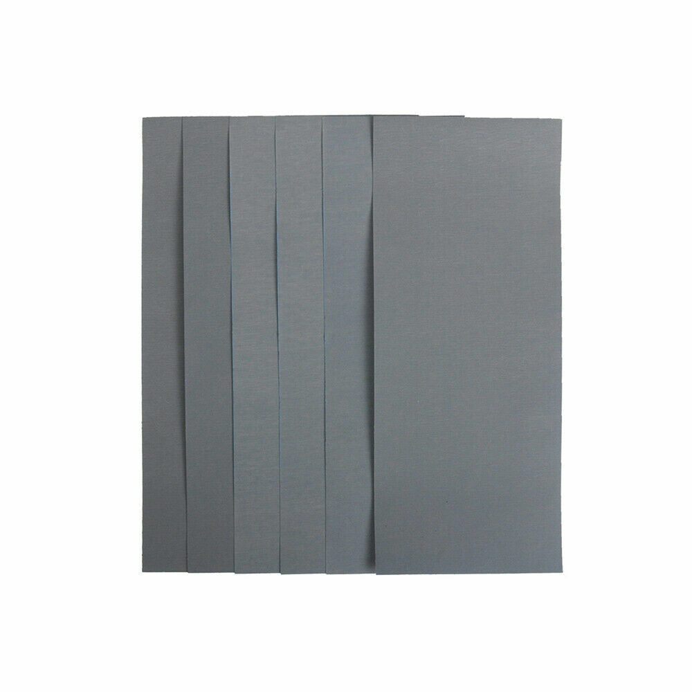 36PCS Sandpaper Mixed Wet And Dry Waterproof 400-3000 Grit Sheets Assorted Wood