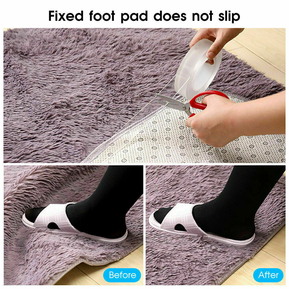 Double-Sided Nano Tape Traceless Clear Adhesive Invisible Gel Anti-Slip AU