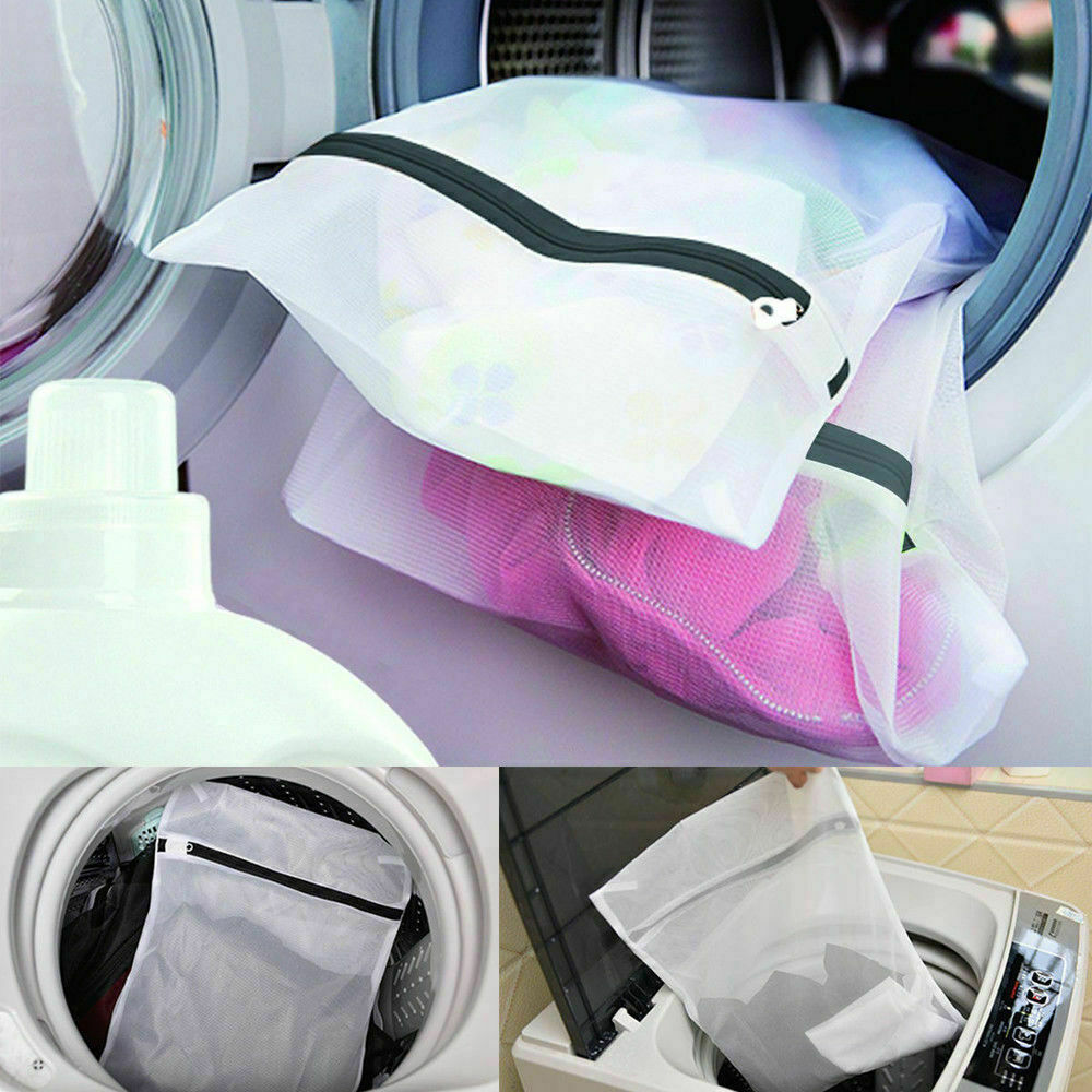 4PCS NEW Mesh Washing Bag Pack Laundry Bags Lingerie Delicate clothes Wash Bags