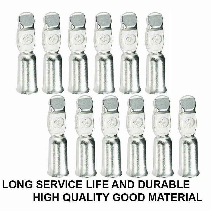 20Pcs 50 Amp Copper Terminals Connector For 50a Anderson Style Plugs Contacts AU