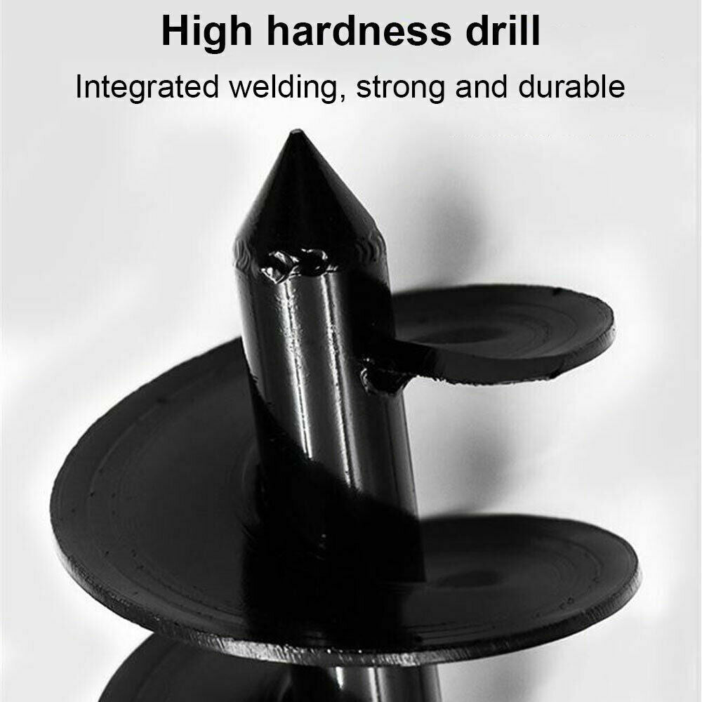 Power Garden Auger Earth Drill Bit ¦µ80 x300/600mm Post Digger Planter Outdoor