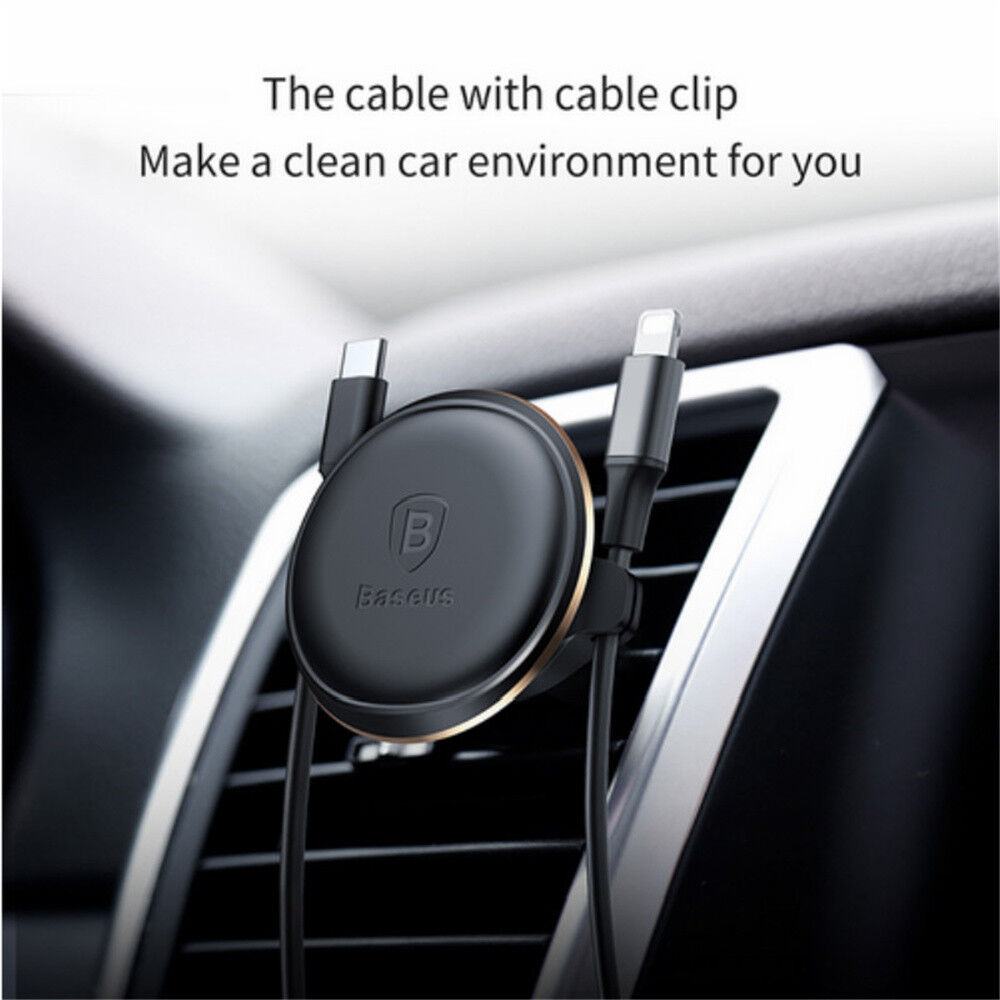 Genuine Baseus Car Mount Phone Holder Air Vent Magnetic Dock Phone GPS Stand AU