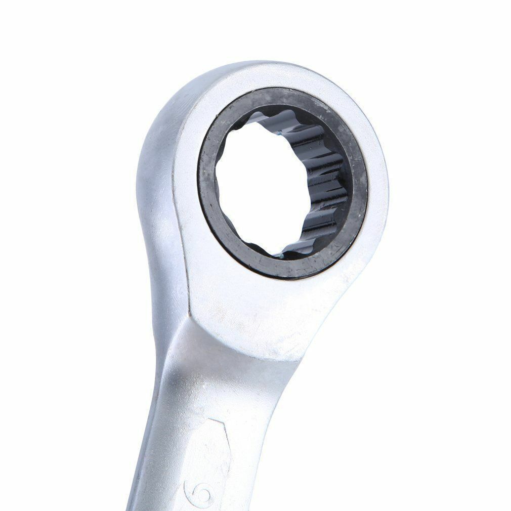 12Pcs 8MM-22MM Ratchet Spanner Set Metric ND-0326 + Rolling Bag Hand Tool Kit AU