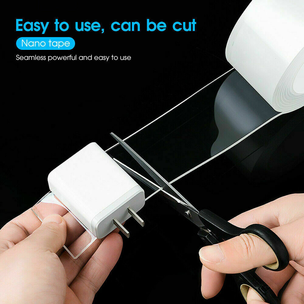 Double-Sided Nano Tape Traceless Clear Adhesive Invisible Gel Anti-Slip AU