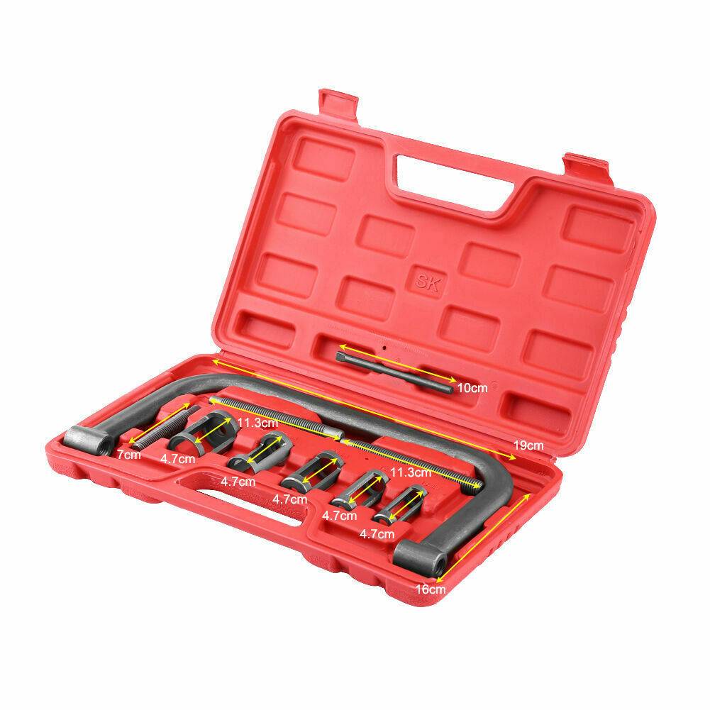 Valve Spring Compressor Removal Installer Tool Kit for Car Motorcycle Van Engine