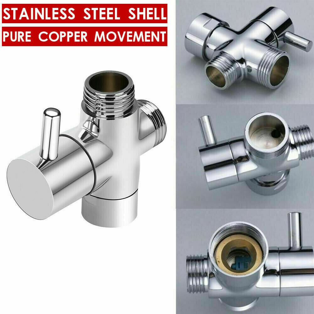 NEW Stainless Steel Handheld Douche Bidet Toilet Spray Shower Shattaf Diverter