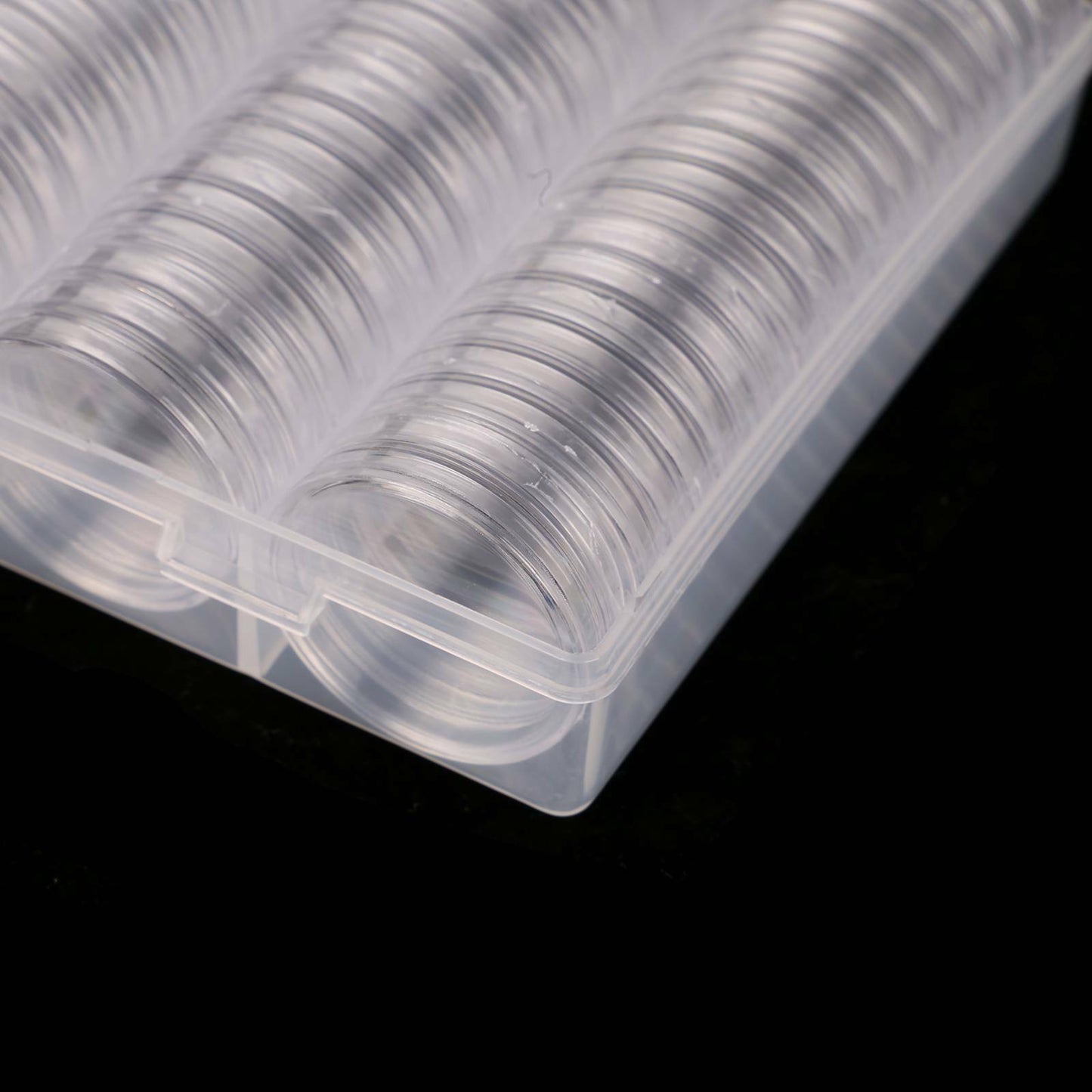 100PCS Australian Coin Collection Round Storage Cases Capsules Holder Album NEW
