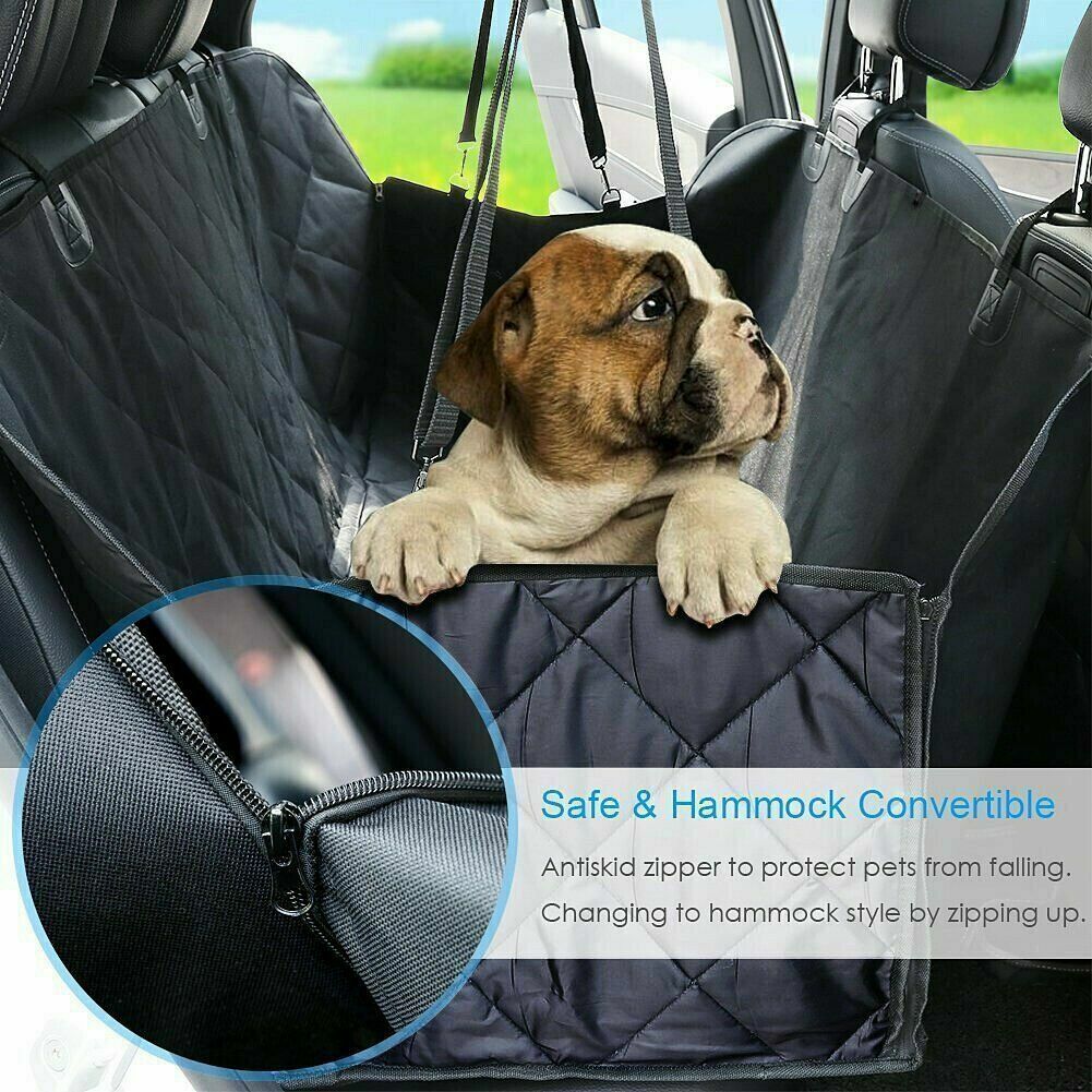 Premium Pet Back Car Seat Cover Nonslip Waterproof Dog Cat Hammock Protector Mat