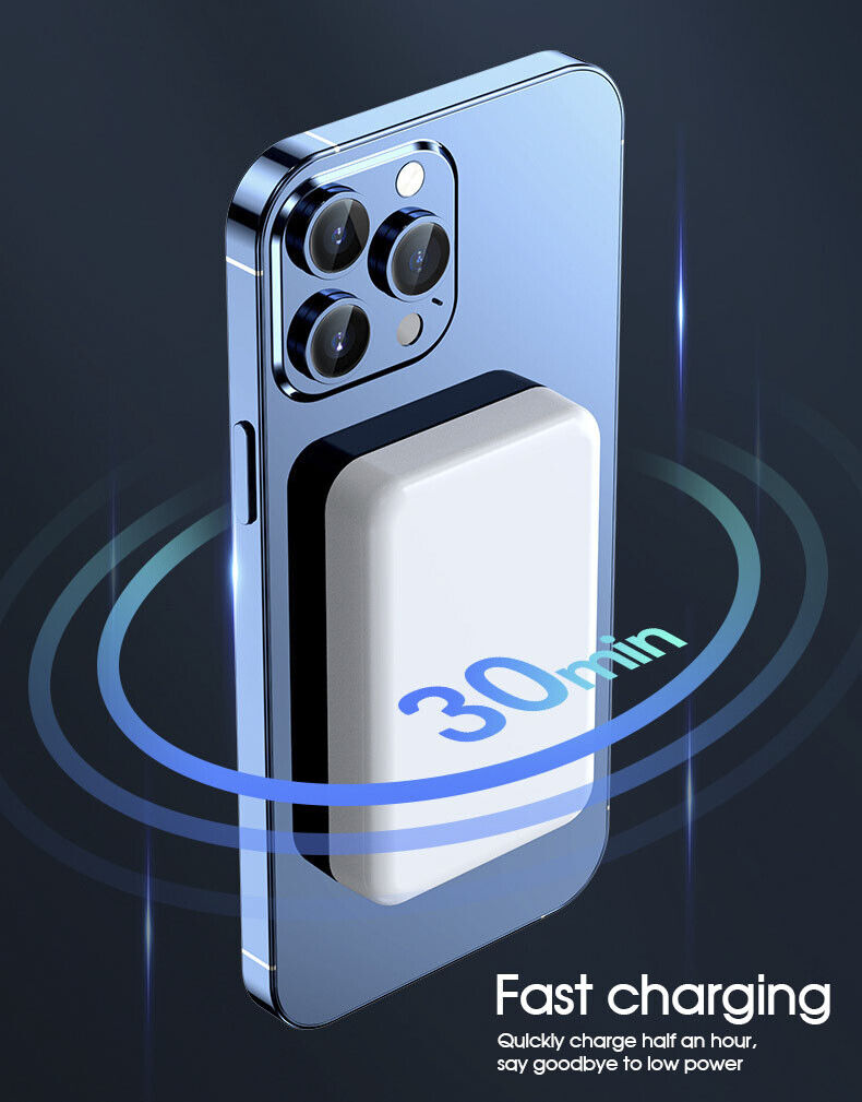 Wireless Battery Pack for Phone Wireless Power Bank 10000 mAh