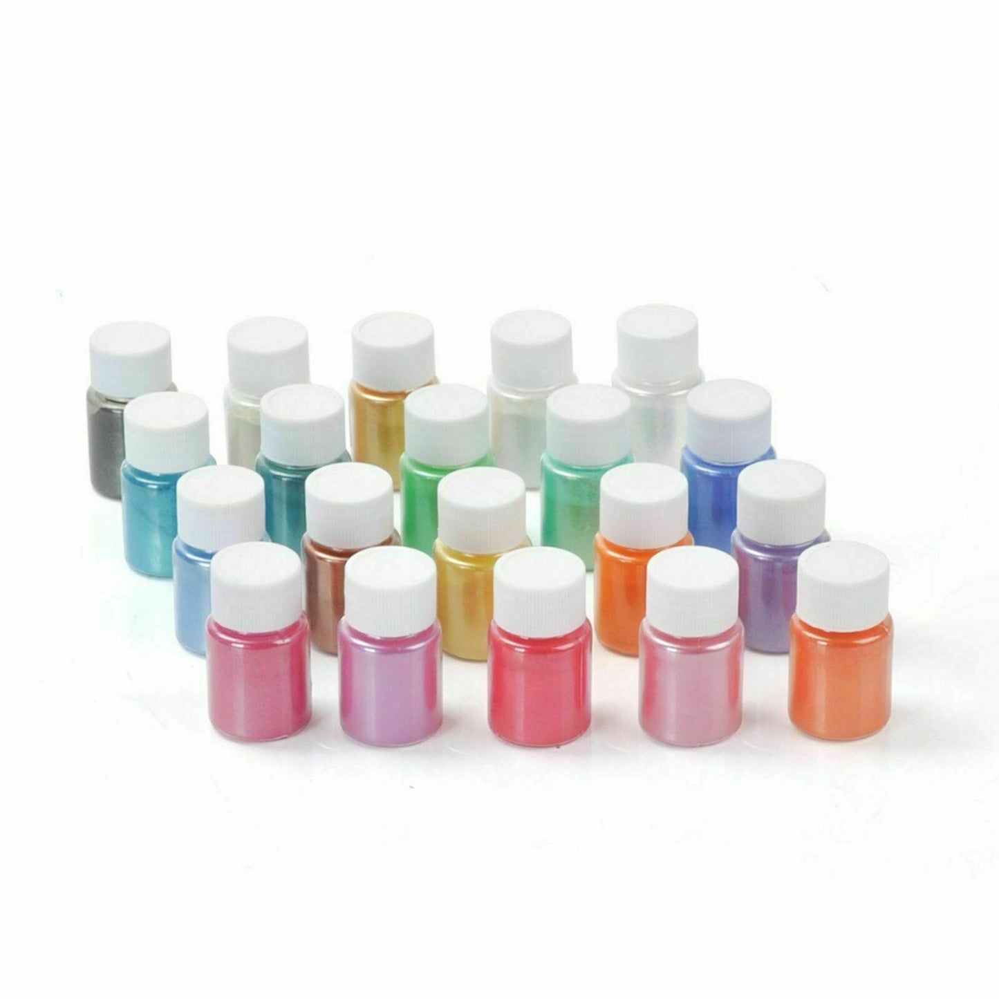 20x Mixed Mica Powder Epoxy Resin Dye Pearl Natural Mica Pigment Mineral Powder