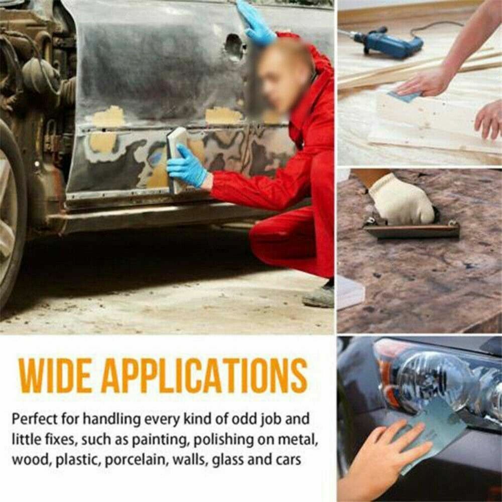 36PCS Sandpaper Mixed Wet And Dry Waterproof 400-3000 Grit Sheets Assorted Wood