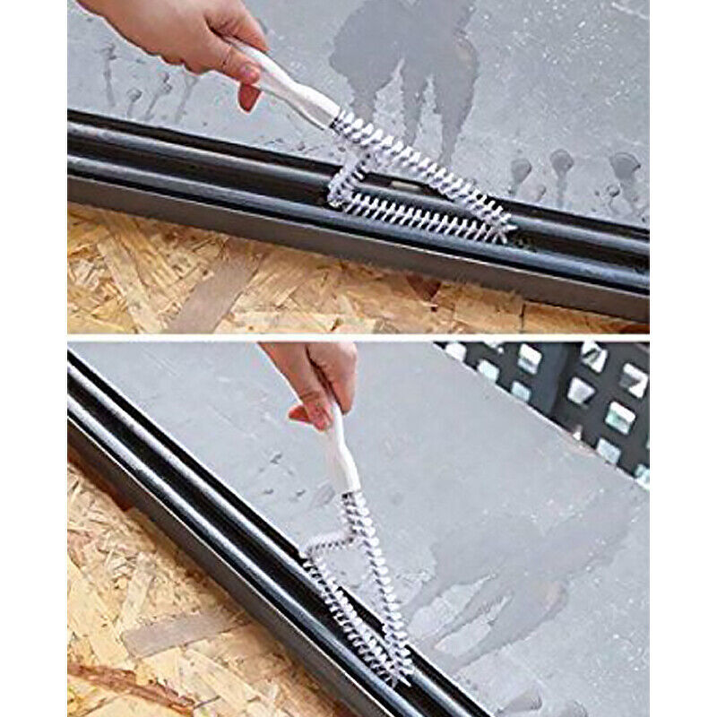 2 in 1 Floor Brush- Scrub Brush Bath Wiper 120¡ã Rotating Head Home Cleaning Tool