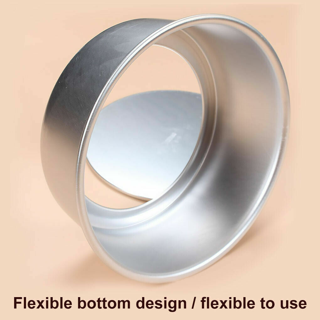 4/5/6/8 Inch Cake Mould Round DIY Cakes Pastry Mould Baking Tin Pan Reusable AU