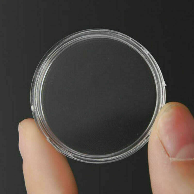 100PCS Australian Coin Collection Round Storage Cases Capsules Holder Album NEW