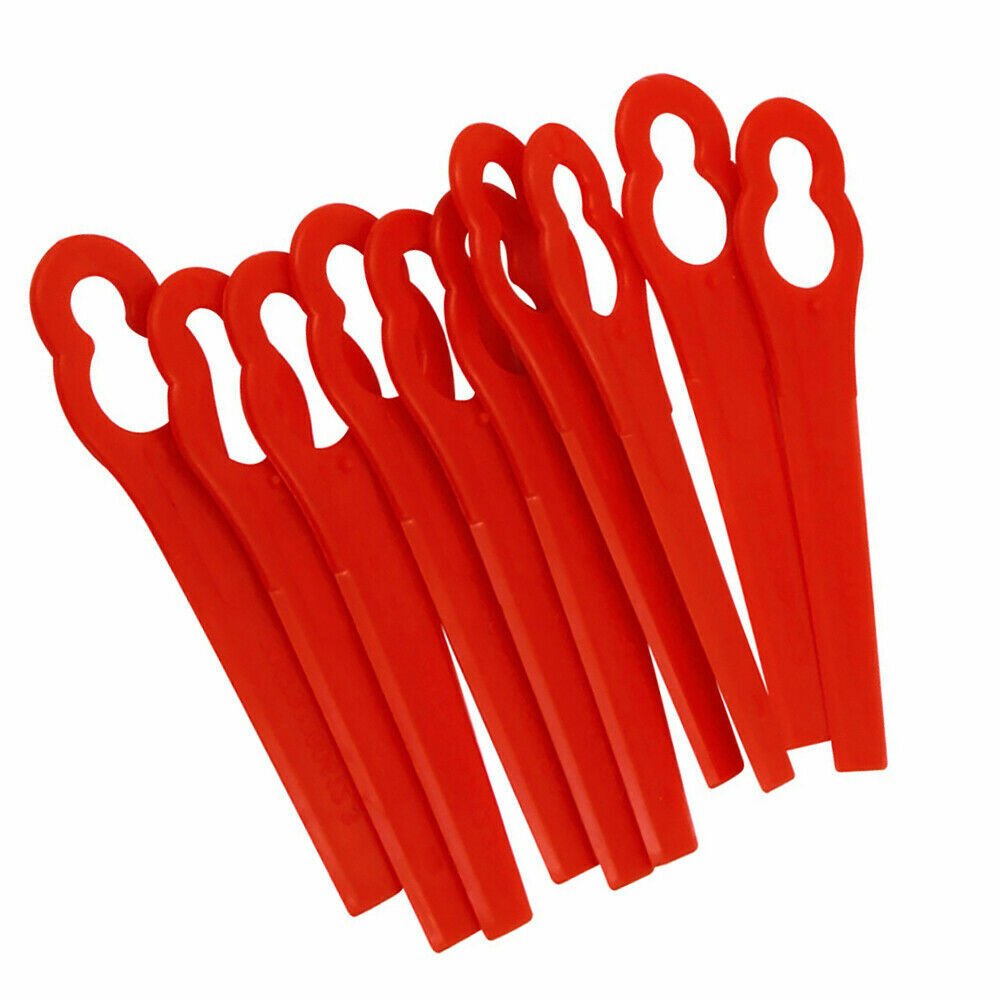 50/100 Pcs Blades for KULLER BOSCH OZITO Garden Yard Plastic For Grass Trimmer