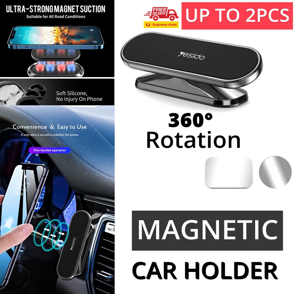 360¡ã Rotate Universal Magnetic Car Mount Dash Phone Holder for iPhone Galaxy GPS