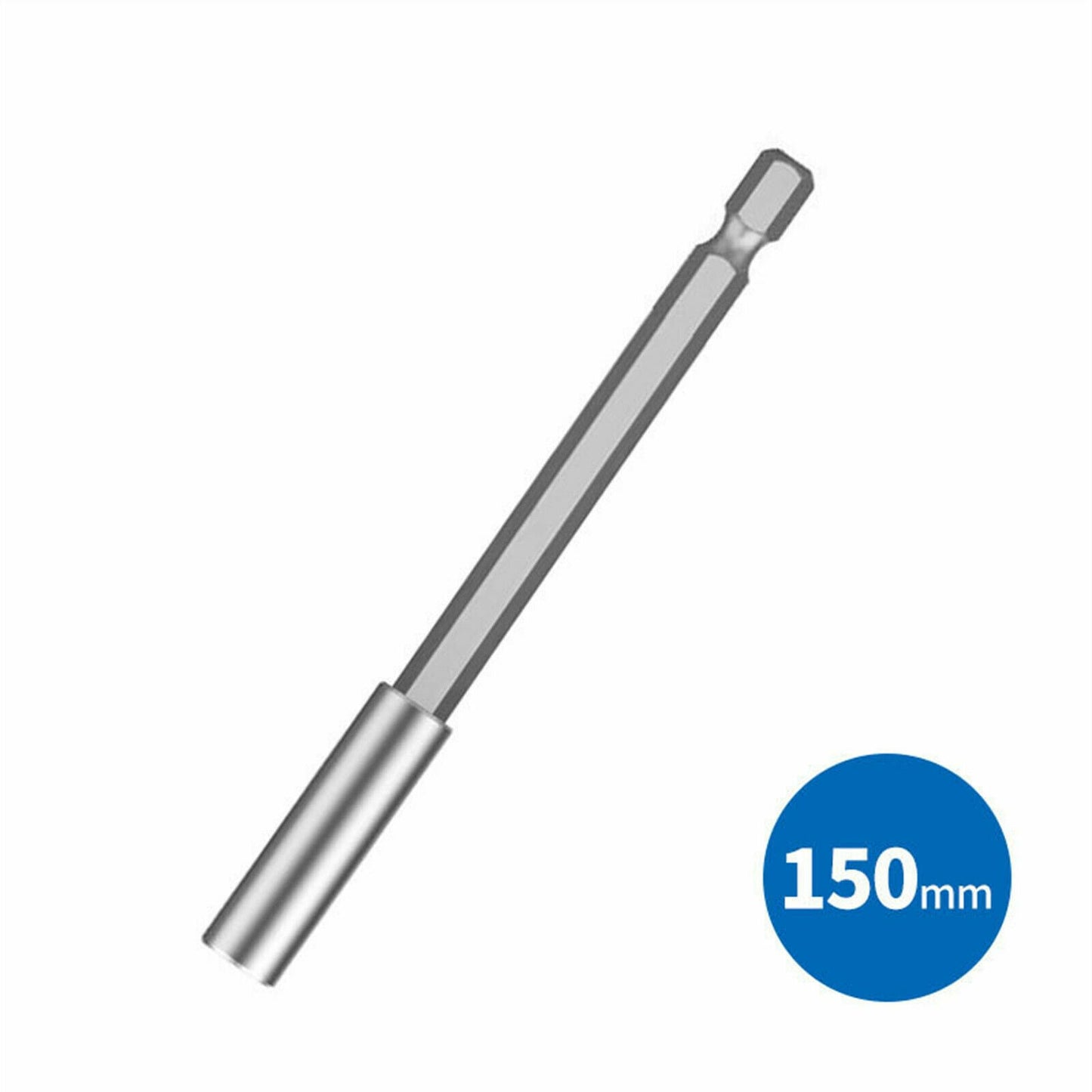 3-Piece Hex Shank Magnetic Screwdriver Extension Socket Drill Bit Holder 6.35MM
