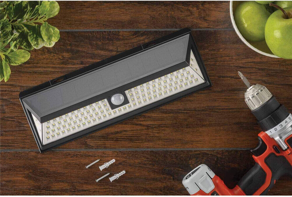 180LED Solar Power Motion Sensor Light Outdoor Security Garden Waterproof Lamp