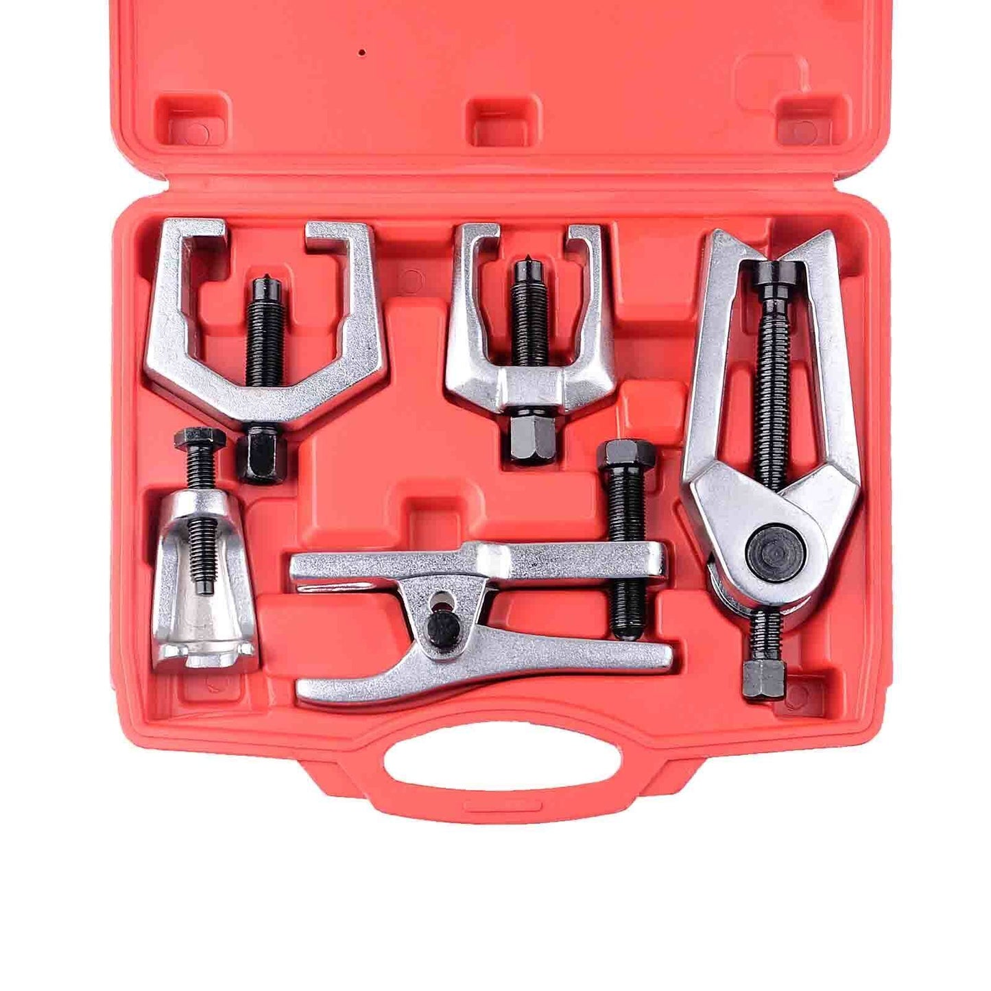 5X Front End Service Tool Kit Ball Joint Tie Rod Set Pitman Arm Puller Remover