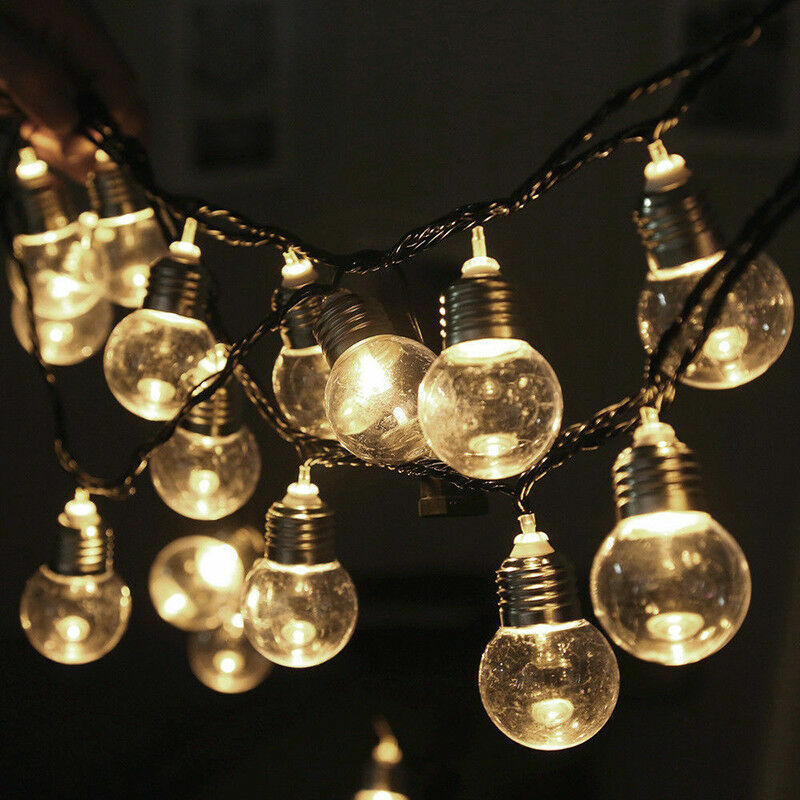 10M 80 LED Solar Powered Fairy String Lights Outdoor Garden Party Wedding Xmas
