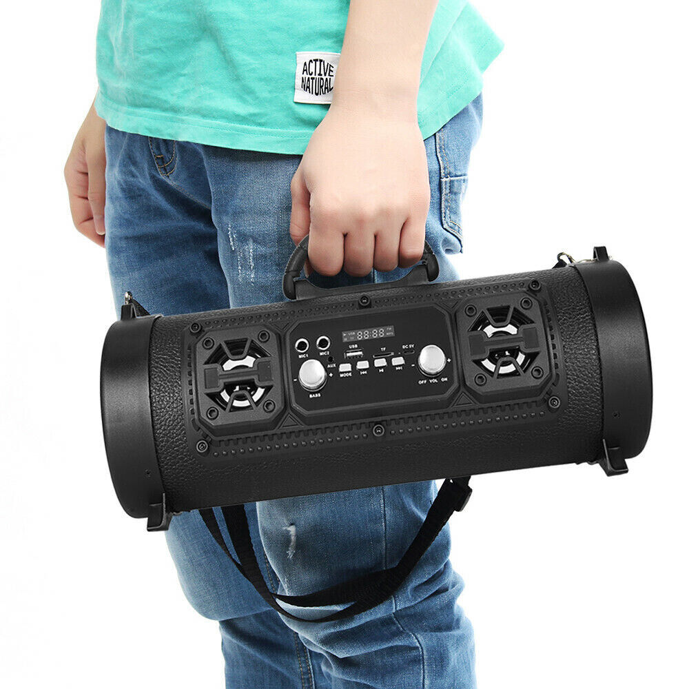 Portable Wireless Bluetooth Speakers Stereo Bass USB/TF/ Radio Outdoor Subwoofer