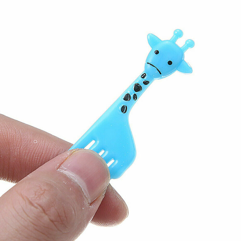 36PCS Kids' Animal Forks Decor Mini Food Lunch Box Accessory Fruit Picks Tool