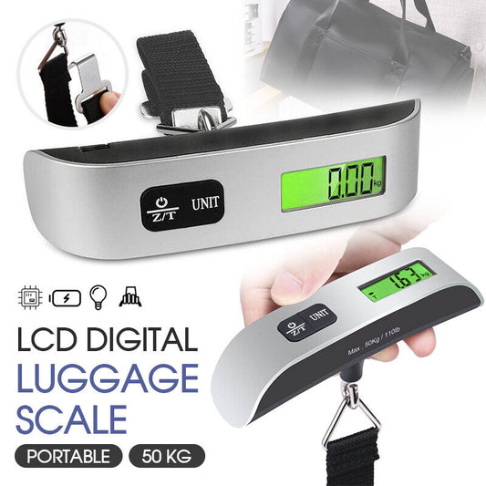 Luggage Scale Suitcase Quality Travel Portable Electronic Weight LCD Digital