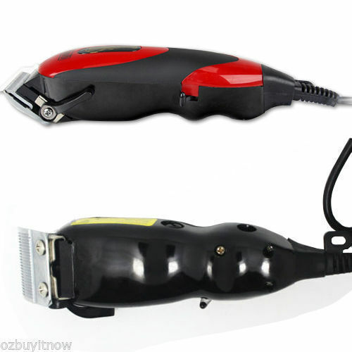 Cat Animal Hair Grooming Trimmer Electric Dog Pet Clipper Kit Blade Comb Set