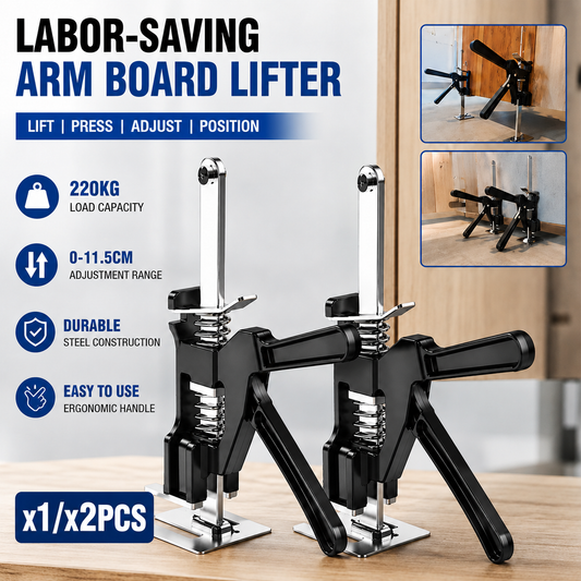 Labor-Saving Arm Effort Elevator Board Lifter Cabinet Jack Door Use Hand Tool AU