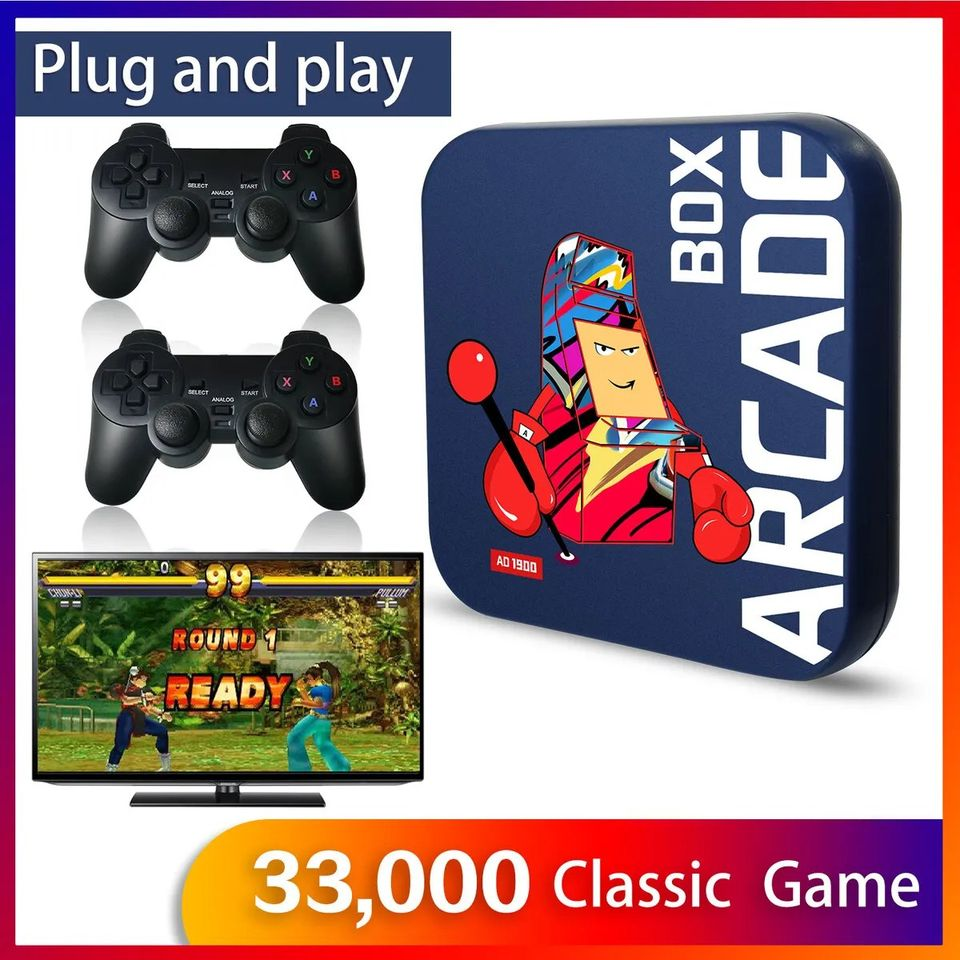 Arcade Box Retro Game Console