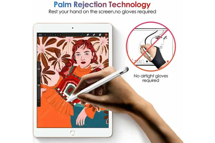 Pencil Pen for Apple iPad 6th/7th/8th/Mini 5th/Pro 11&12.9''/Air 3rd Gen Stylus