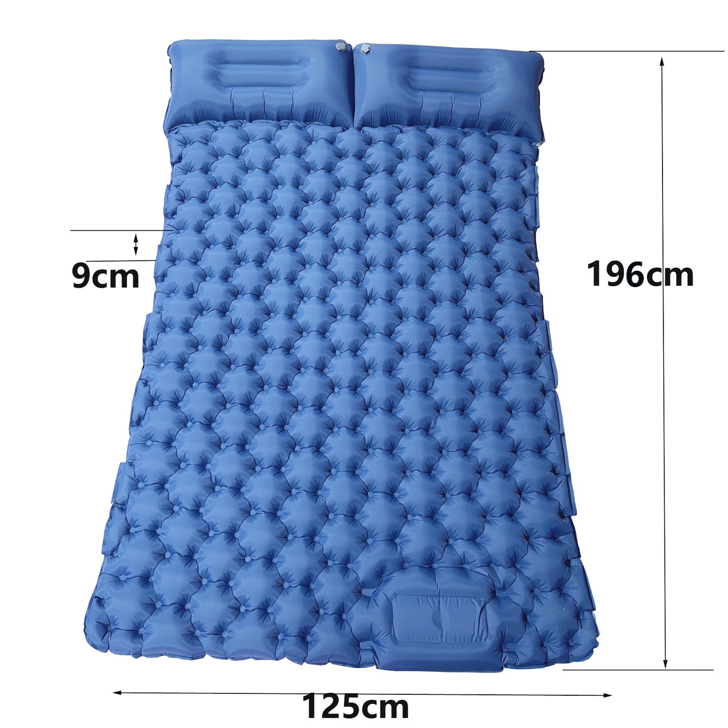 Self Inflating Mattress Camping Hiking Airbed Mat Sleeping with Pillow Bag Camp