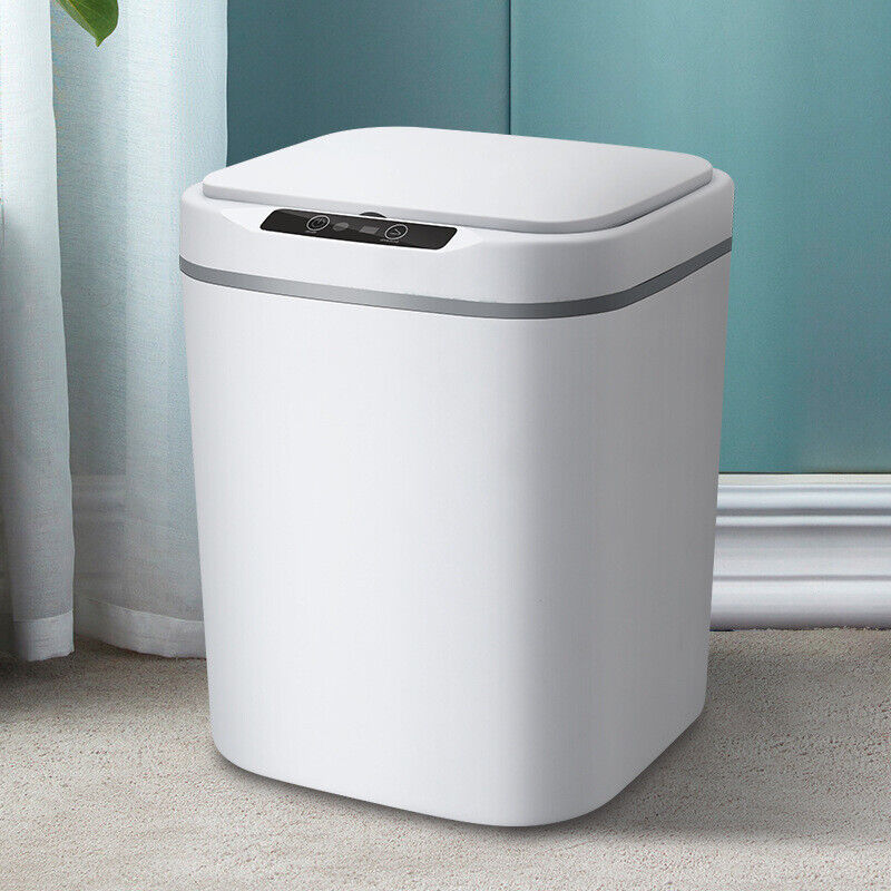 12-18L Smart Trash Bin Automatic Motion Sensor Rubbish Waste Bin Basket Toliet