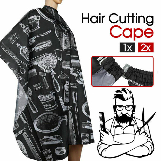 1/2x Large Salon Hair Cutting Cape Barber Hairdressing Haircut Apron Cloth