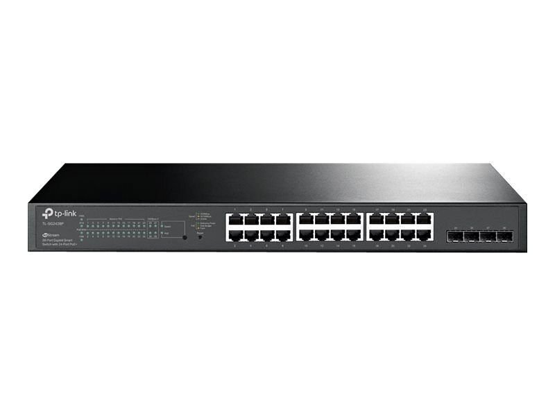 TP-Link TL-SG2428P - JetStream 28-Port Smart Switch with 24-Port PoE