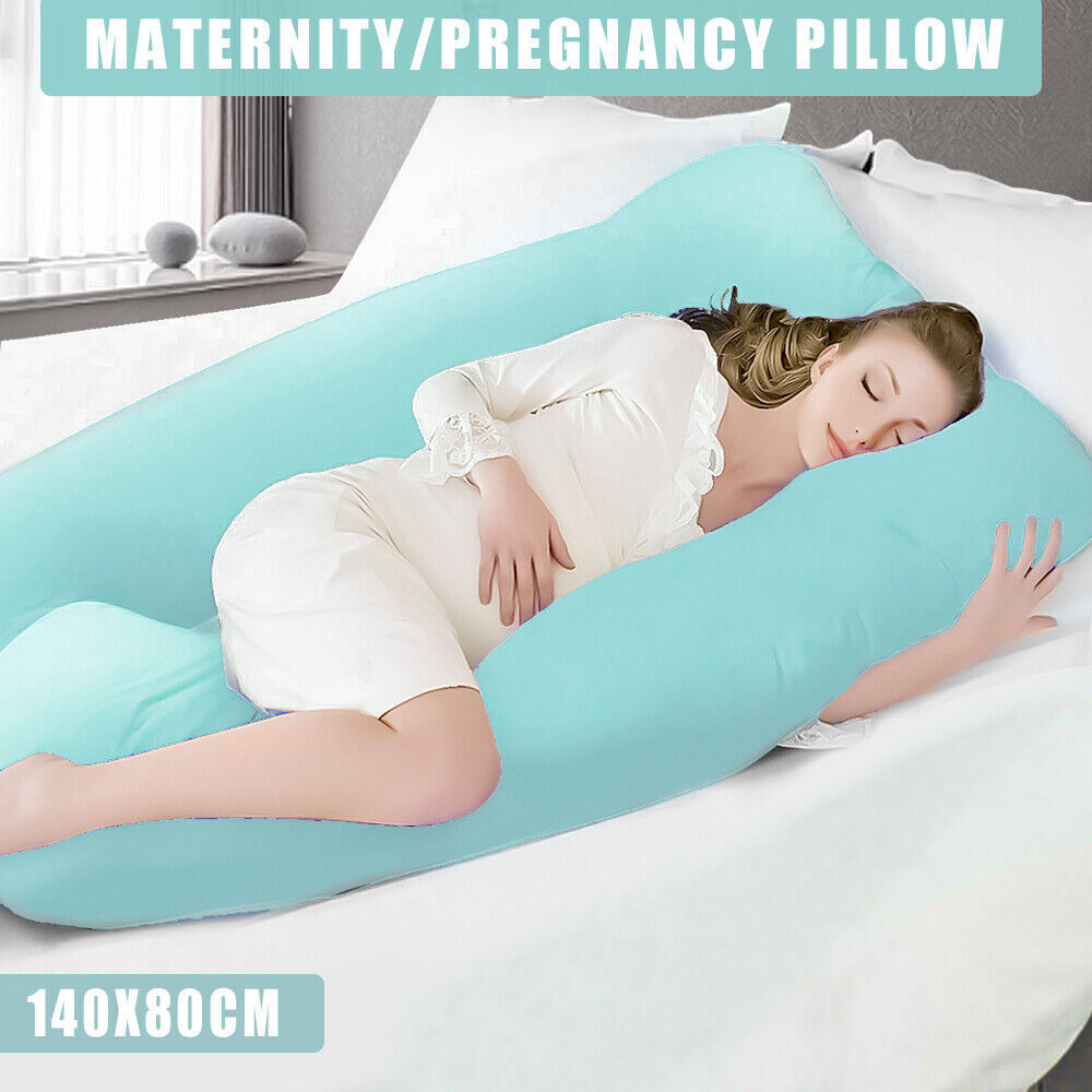 Large Size Maternity Pregnancy Nursing Sleeping Body Boyfriend Pillow-80 x 140cm