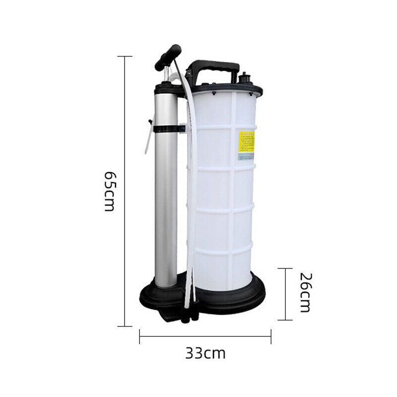OIL EXTRACTOR 9L WASTE OIL & FLUID VACUUM TRANSFER PUMP SUCTION PUMP