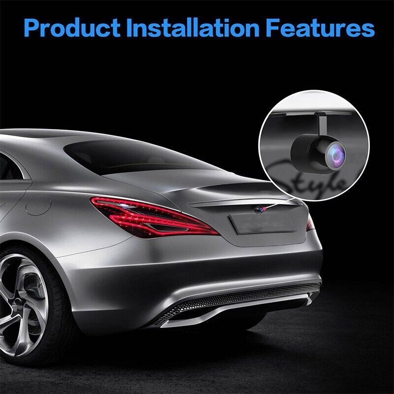 Reverse Camera Reversing Camera Rear Night Vision View Kit Waterproof HD Monitor