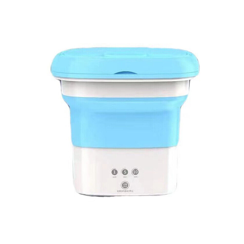 4.5 Mini Washing Machine Bucket Folding Portable Laundry Machine Clothes Washing