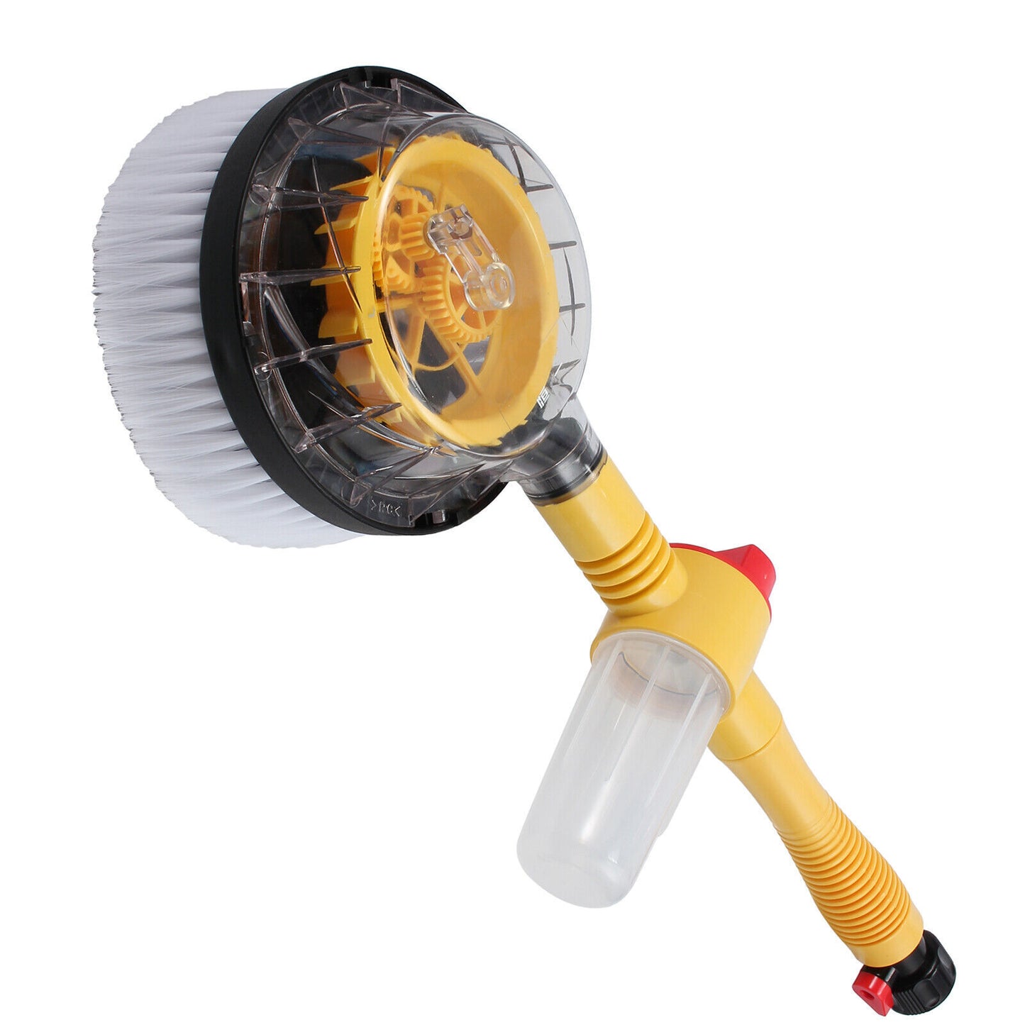 130Bar Vehicle Car Rotating Wash Cleaning Brush Sponge Cleaner Hose Tool Washing