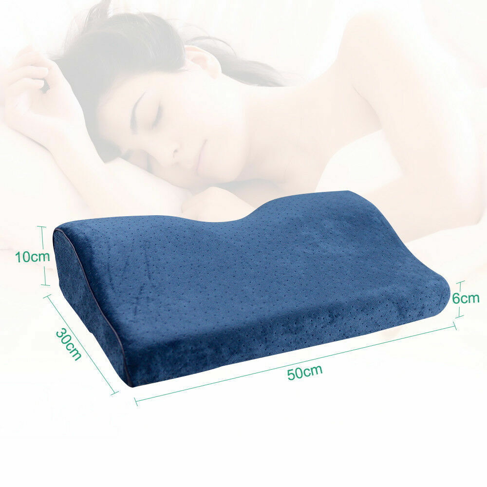 Health Care Memory Foam Neck Pillow Cushion Support Rebound Contour Pain Relief