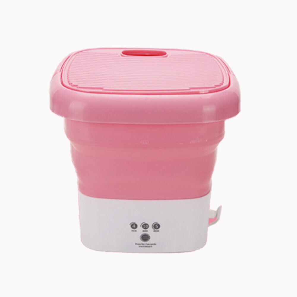 4.5 Mini Washing Machine Bucket Folding Portable Laundry Machine Clothes Washing