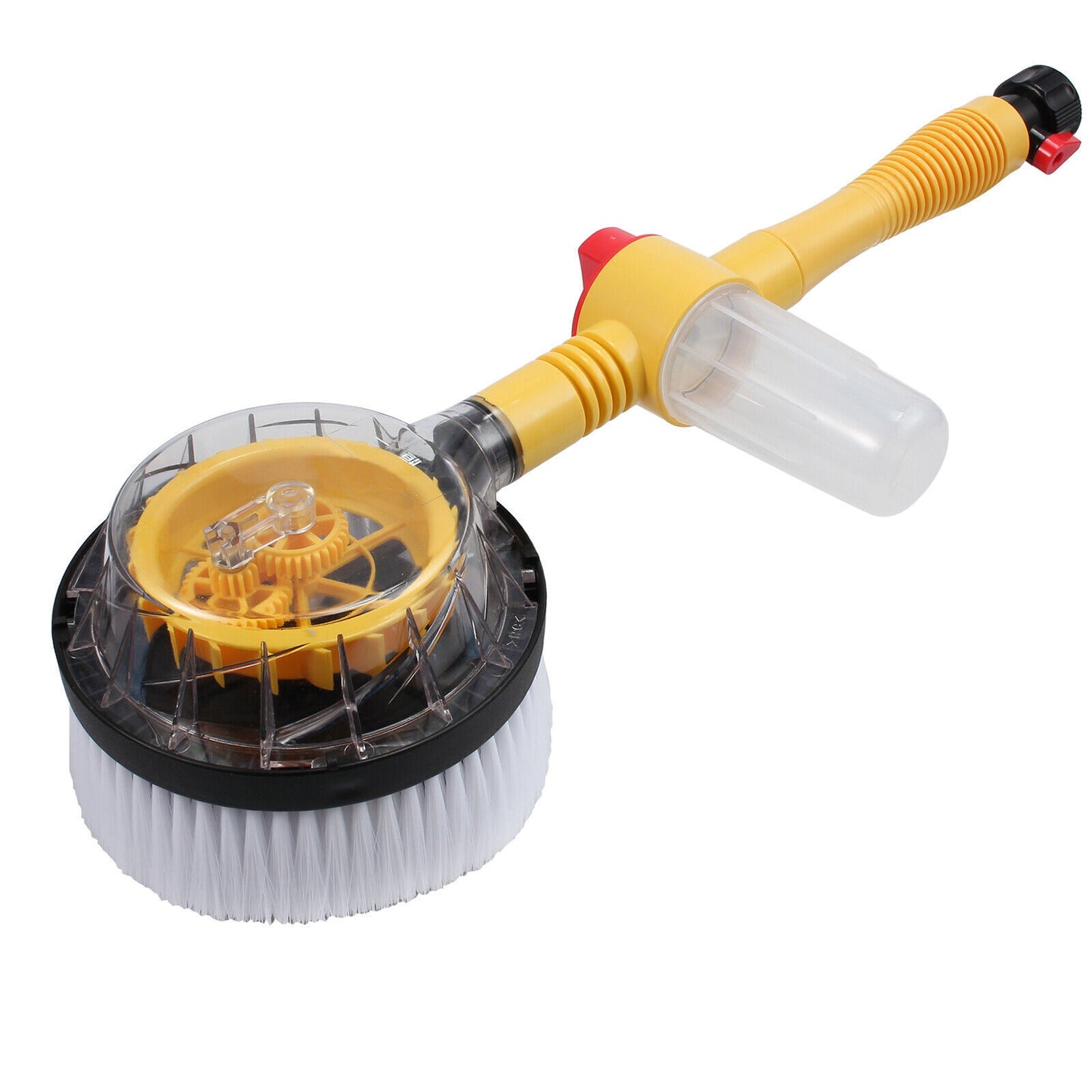 130Bar Vehicle Car Rotating Wash Cleaning Brush Sponge Cleaner Hose Tool Washing