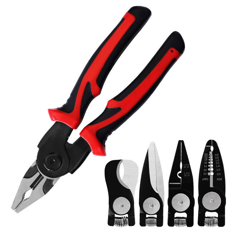 5-PCS Plier Tool Set, 5 in 1 Versatile Tool Kit, with Linesman Plier, Wire AU